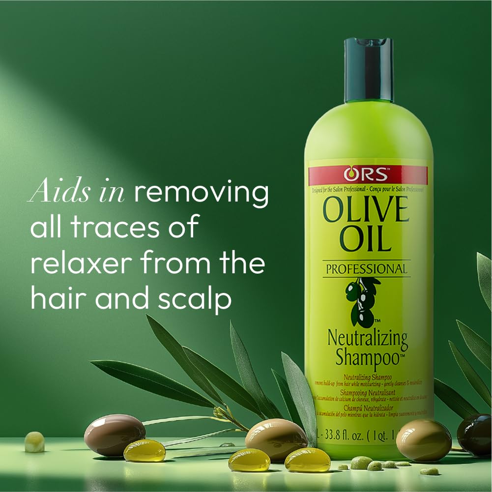 ORS Olive Oil Professional Neutralizing Shampoo 33.8 Ounce (Pack of 1)